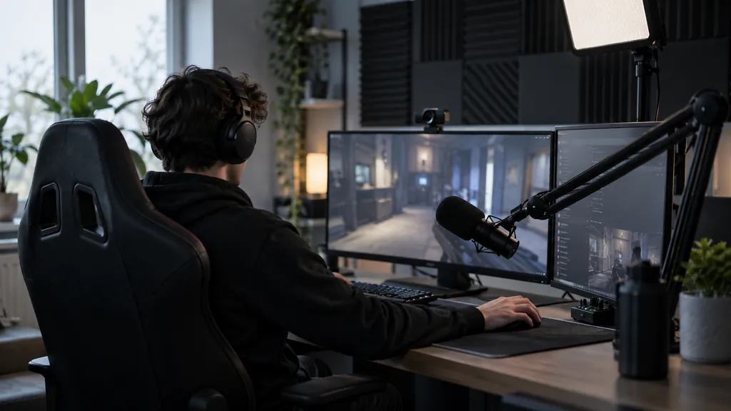 Anonymous gaming creator studio illustrating Jynxzi Siege Tracker - Check Jynxzi Rainbow Six Siege Stats