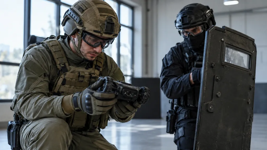 Tactical operator training scene illustrating R6 Operator Stats - Check Your Best Attackers and Defenders