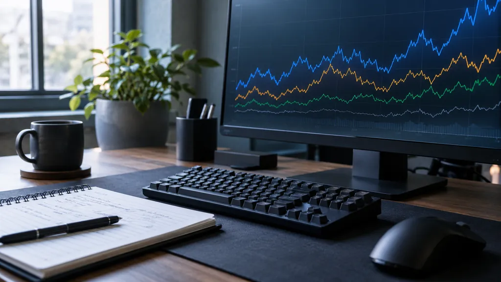 Gaming analytics workstation illustrating R6 K/D Ratio Explained - What Is a Good K/D in Rainbow Six Siege?