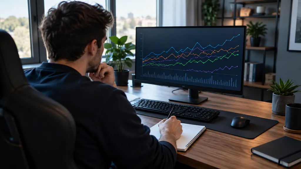 Gaming analytics workstation illustrating R6 K/D Ratio Explained - What Is a Good K/D in Rainbow Six Siege?