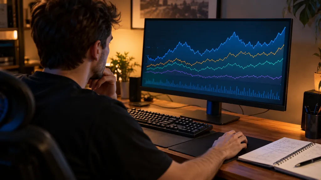 Gaming analytics workstation illustrating R6 KD Tracker - Check Your Rainbow Six Siege Kill Death Ratio