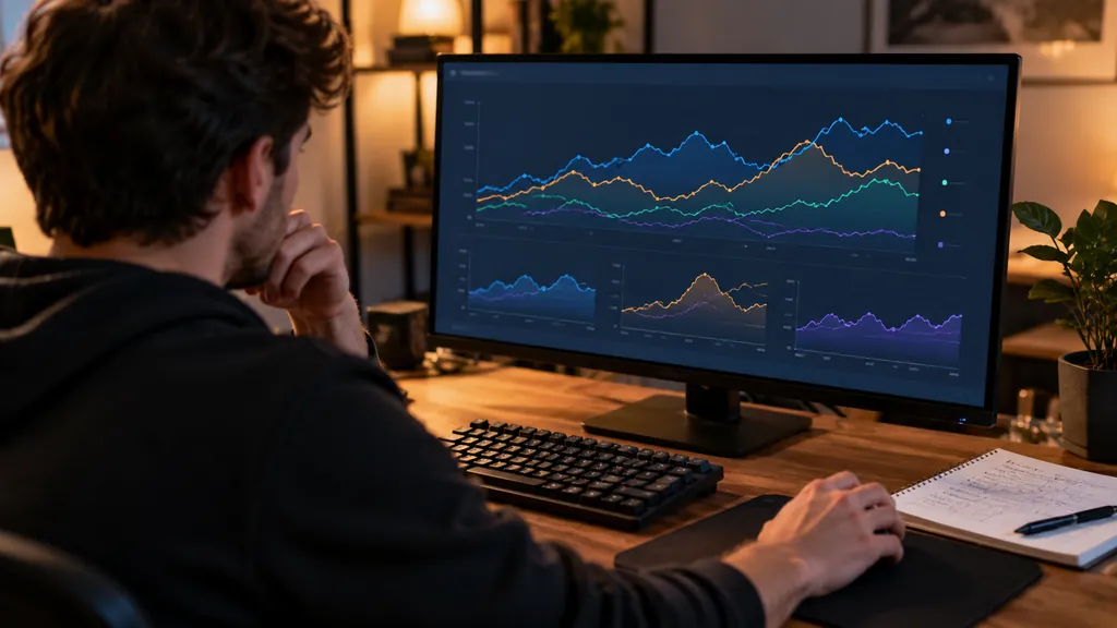 Gaming analytics workstation illustrating R6 Match History - How to Check Previous Rainbow Six Siege Matches