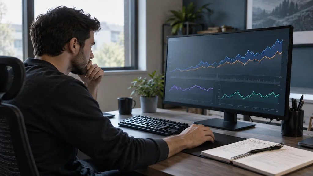 Gaming analytics workstation illustrating R6 Player Stats - How to Check Complete Siege Performance