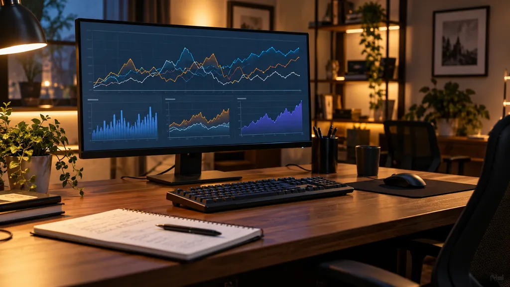 Gaming analytics workstation illustrating R6 Tracker Player Search - How to Find Any Siege Player