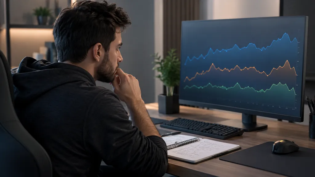 Gaming analytics workstation illustrating R6 Tracker Unblocked - Ways to Access Rainbow Six Siege Stats