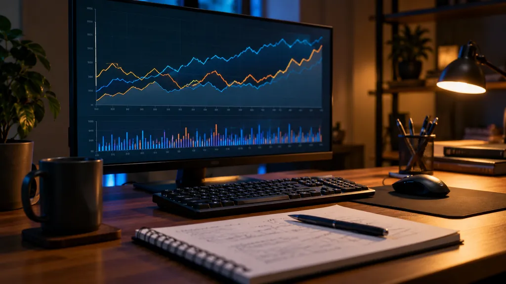 Gaming analytics workstation illustrating Rainbow Six Siege Stats Tracker - Complete Player Statistics Guide
