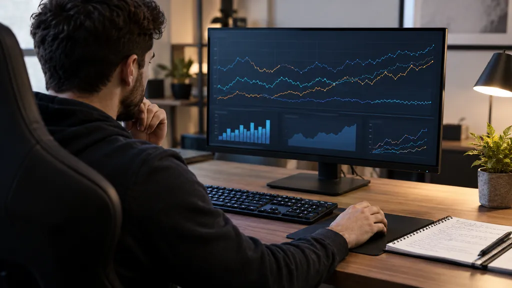 Gaming analytics workstation illustrating Rainbow Six Siege Stats - How to Check Your Complete Player Record