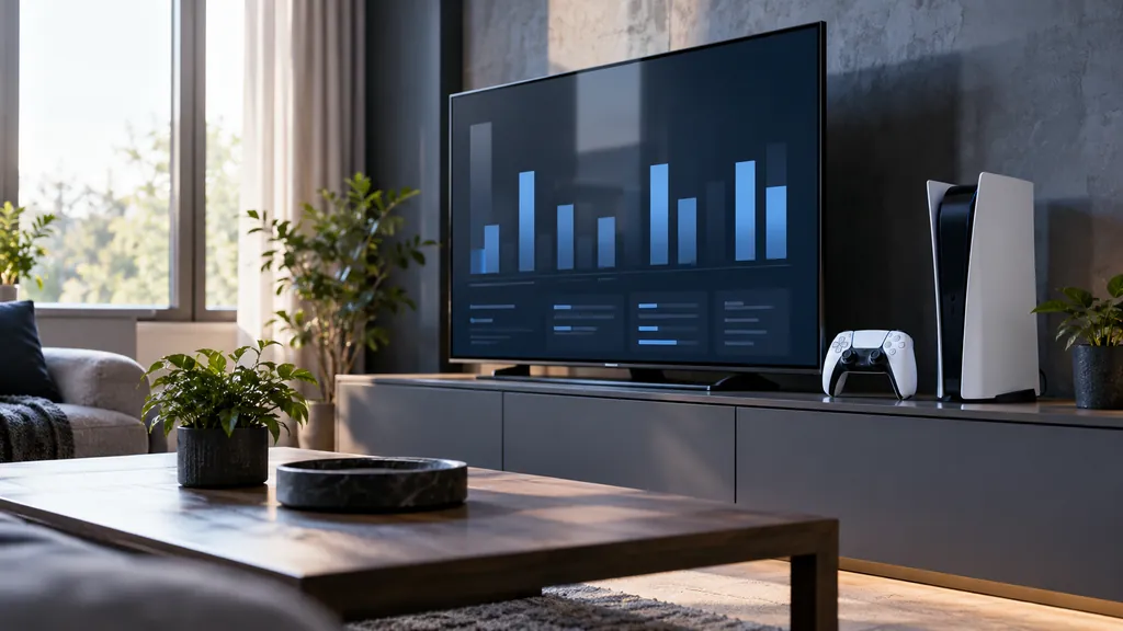 PlayStation console gaming setup illustrating Siege Tracker PS5 - Check Rainbow Six Siege PlayStation Stats