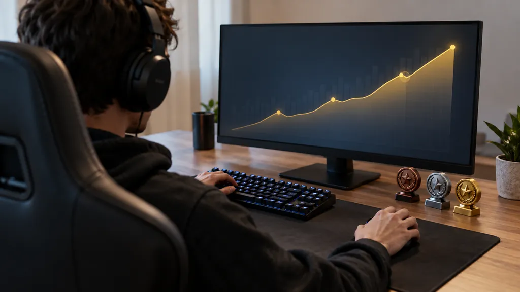 Anonymous gaming creator studio illustrating Stompn Siege Tracker - Check Stompn R6 Rank KD and Stats