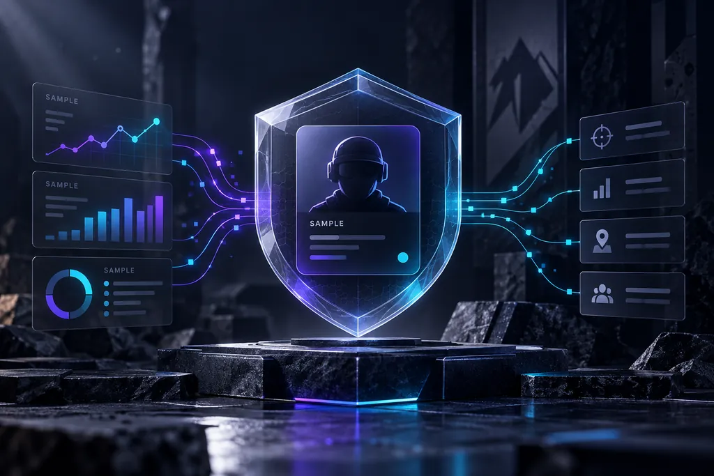 Privacy shield hero graphic for the Siege Tracker privacy policy and personal data page